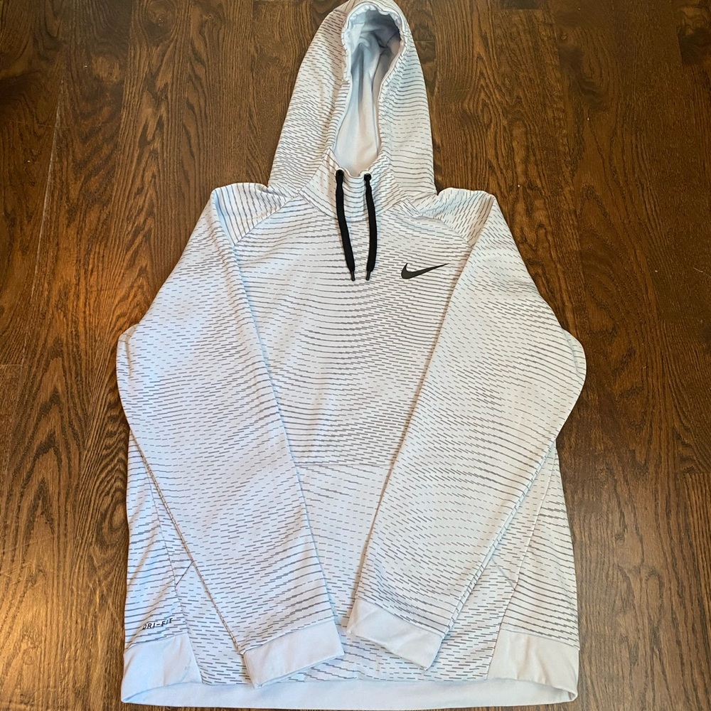 Nike Dri-Fit stripped hoodie